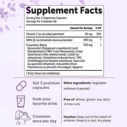 NMN 10-In-1 Anti-Aging Complex (60 capsules)