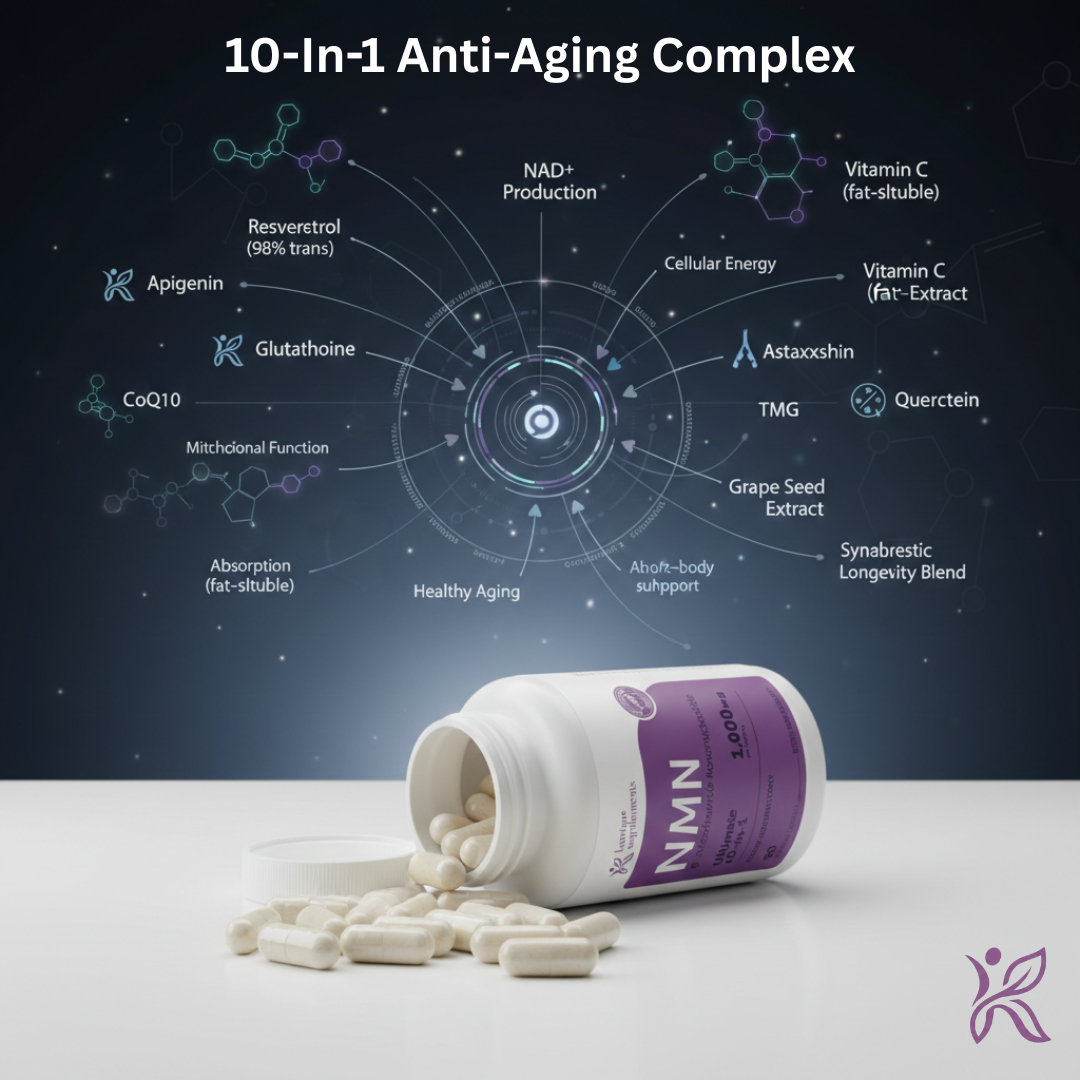 NMN 10-In-1 Anti-Aging Complex (60 capsules)