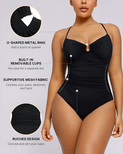 Shapewear One-Piece Contour Swimsuit